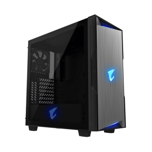 Gigabyte AORUS C300 Glass Glass/Plastic Case Black