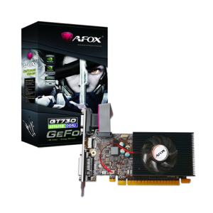 AFOX GeForce GT730 4GB 128bit DDR3 Low Profile PCI-E Graphics Card
