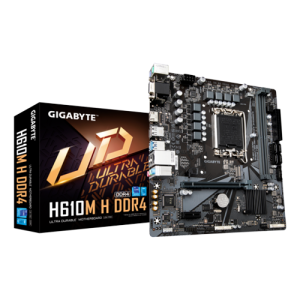 Intel® H610 Motherboard with 6+1+1 Hybrid Phases Digital VRM Design
