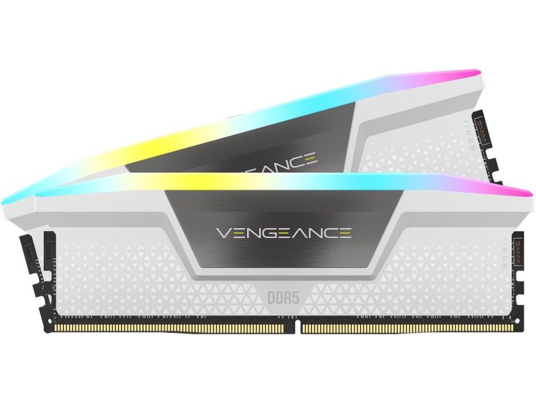 CORSAIR Vengeance RGB 32GB (2 x 16GB) 288-Pin PC RAM DDR5 6000