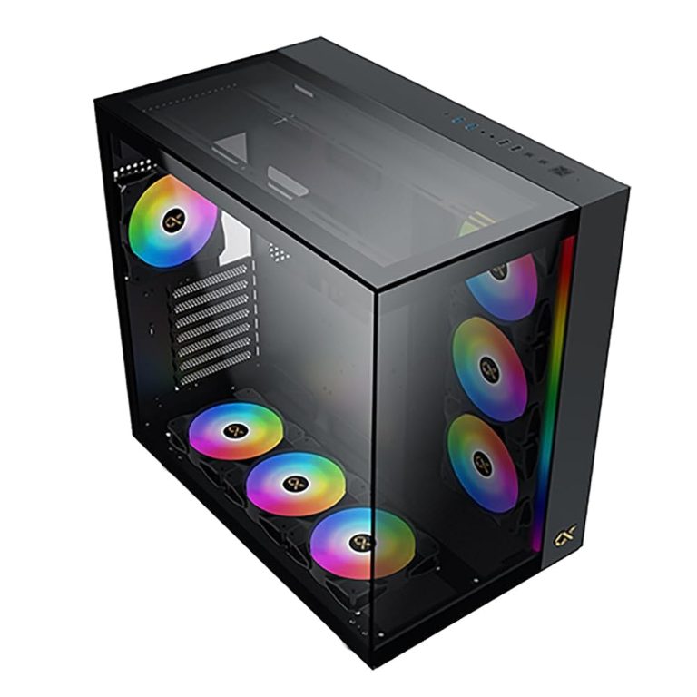 Xigmatek AQUA Ultra Black E-ATX Mid-Tower Case (EN40672)