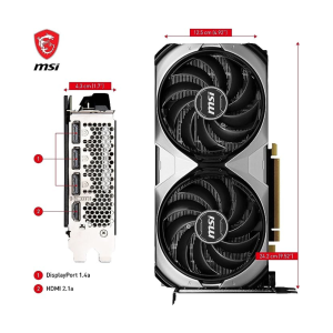 ttajer MSI GeForce RTX 4070 VENTUS 2X 12G OC Graphics Card