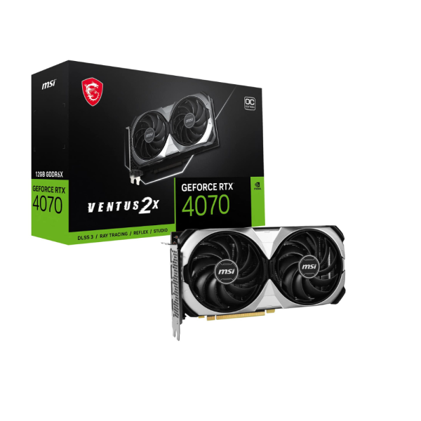 ttajer MSI GeForce RTX 4070 VENTUS 2X 12G OC Graphics Card