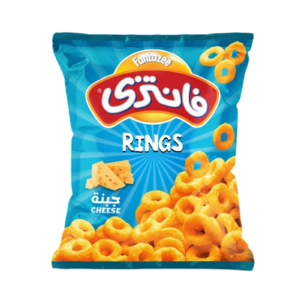 فانتزي حلقات بنكهة الجبنة